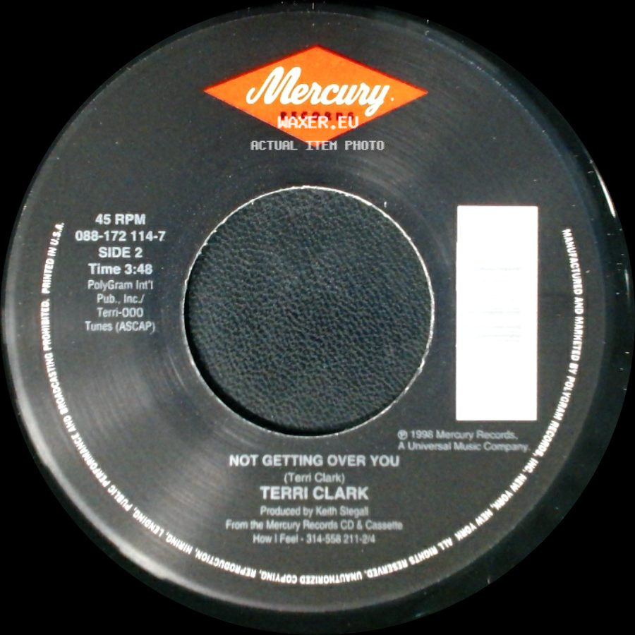 Terri Clark - Unsung Hero / Not Getting Over You side B