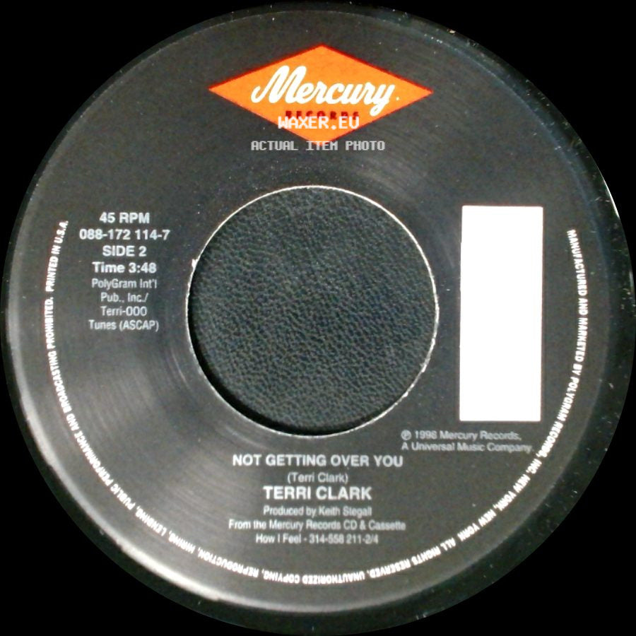Terri Clark - Unsung Hero / Not Getting Over You side B