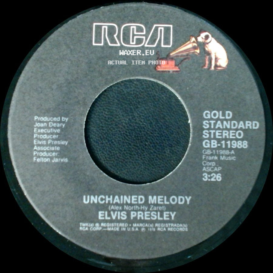 Elvis Presley - Unchained Melody / Are You Sincere side A