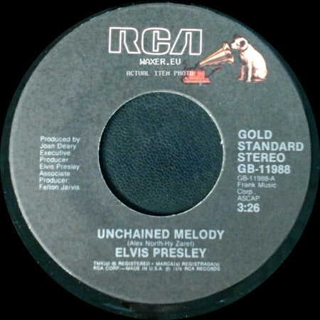 Elvis Presley - Unchained Melody / Are You Sincere side A