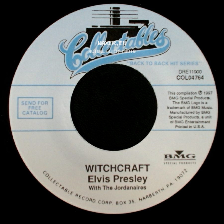 Elvis Presley - Witchcraft / Spinout side A