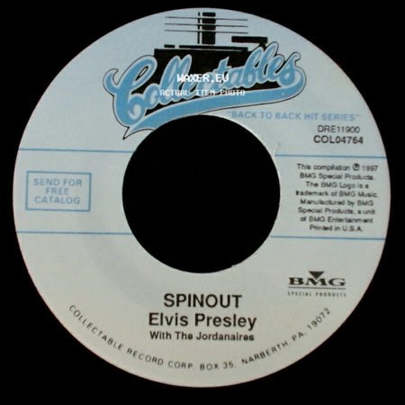 Elvis Presley - Witchcraft / Spinout side B