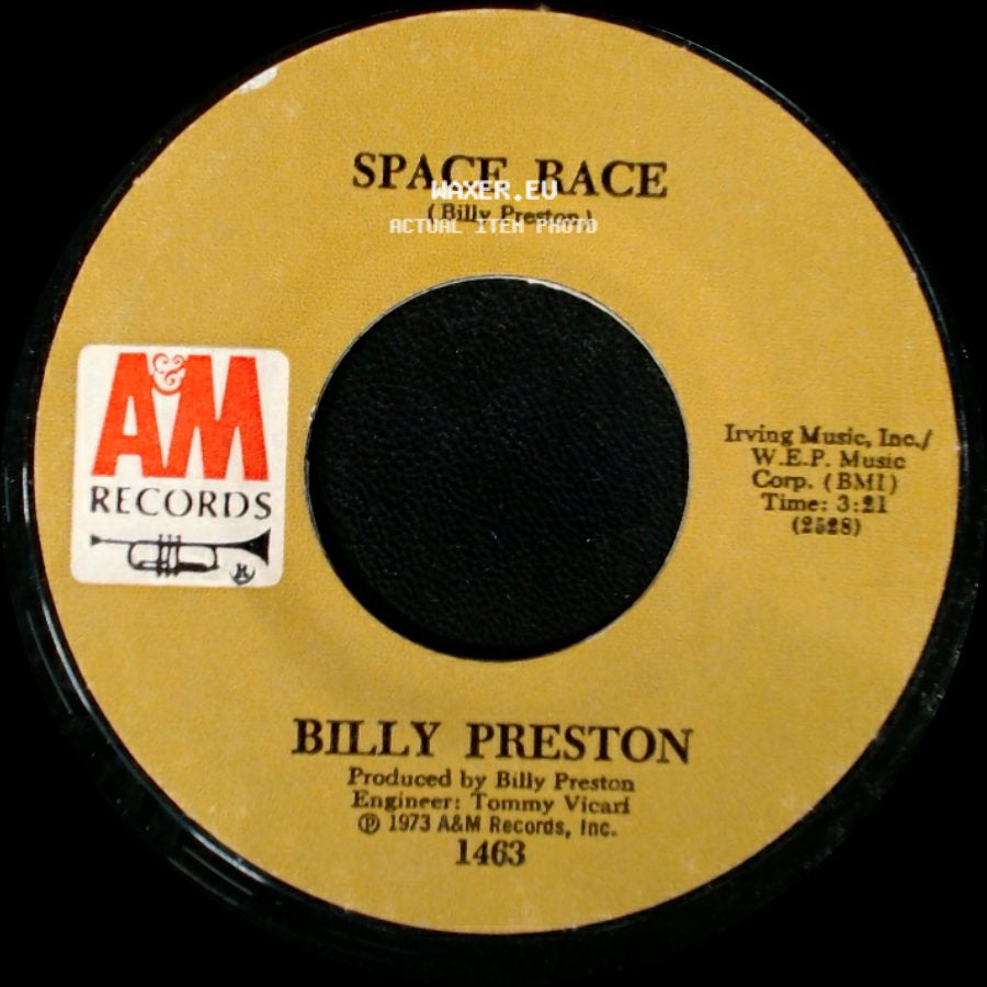 Billy Preston - We're Gonna Make It / Space Race side B