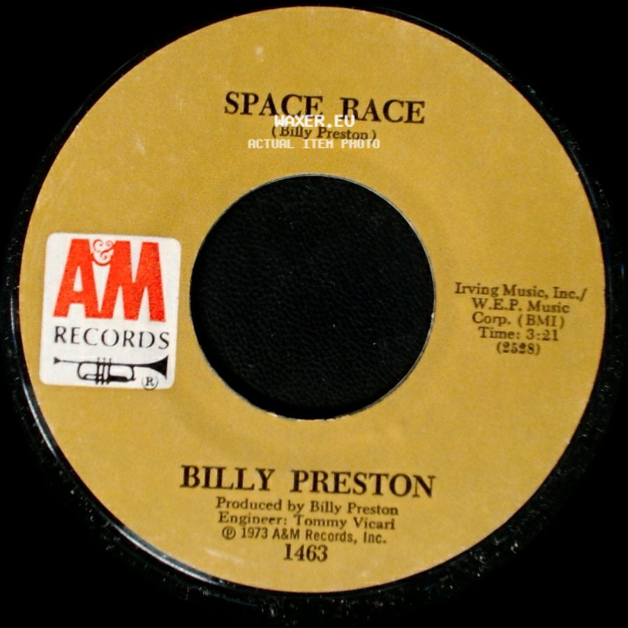 Billy Preston - We're Gonna Make It / Space Race side B