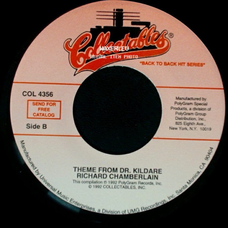 Johnny Preston / Richard Chamberlain - Running Bear / Theme From Dr. Kildare side B