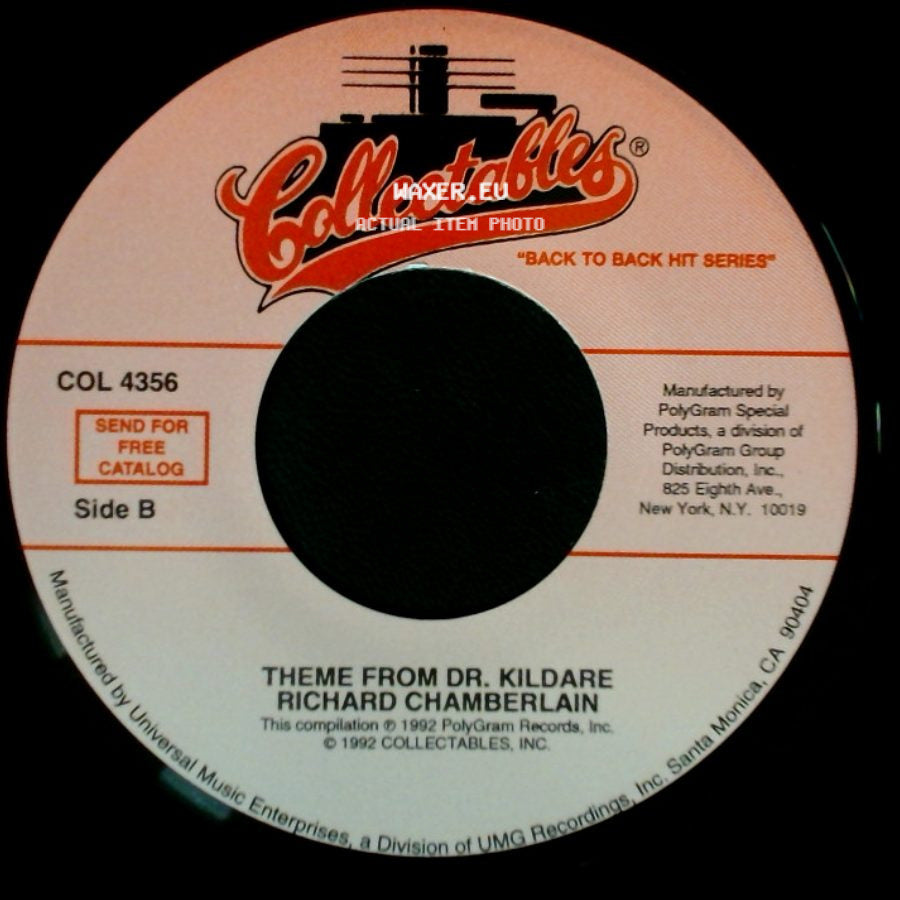 Johnny Preston / Richard Chamberlain - Running Bear / Theme From Dr. Kildare side B
