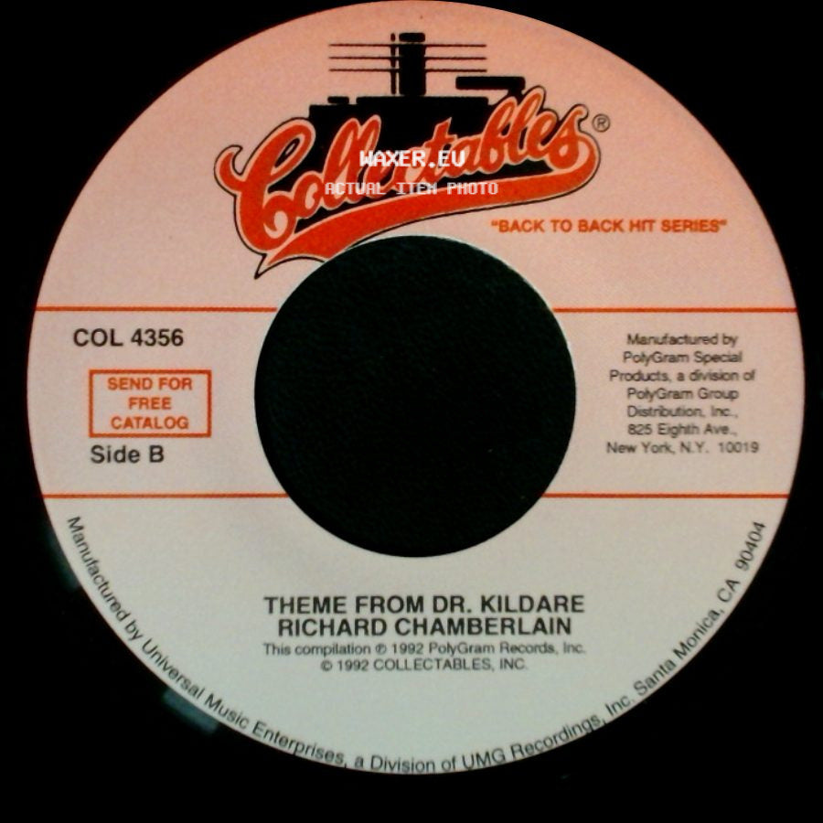 Johnny Preston / Richard Chamberlain - Running Bear / Theme From Dr. Kildare side B
