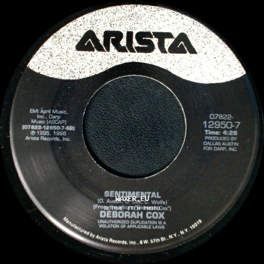 Deborah Cox - Who Do U Love (Gass Mix) / Sentimental side B
