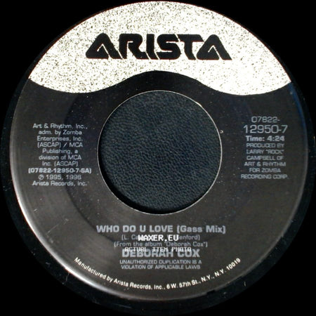 Deborah Cox - Sentimental / Who Do U Love (Gass Mix) side B