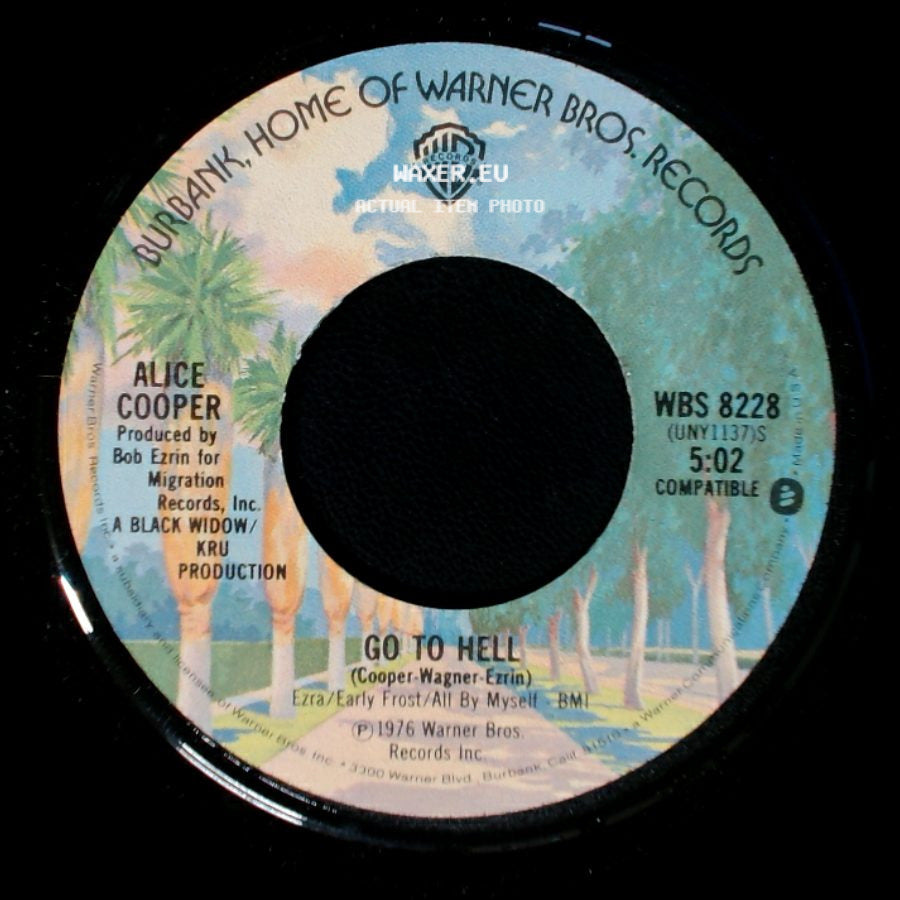 Alice Cooper - Go To Hell / I Never Cry side A