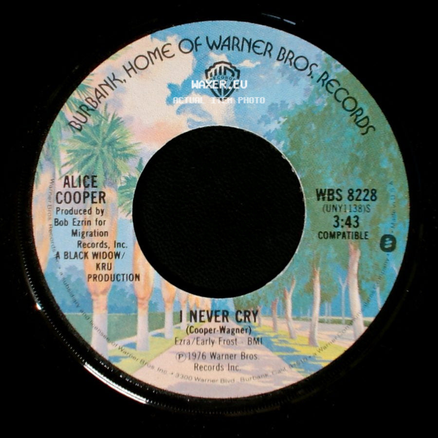 Alice Cooper - Go To Hell / I Never Cry side B
