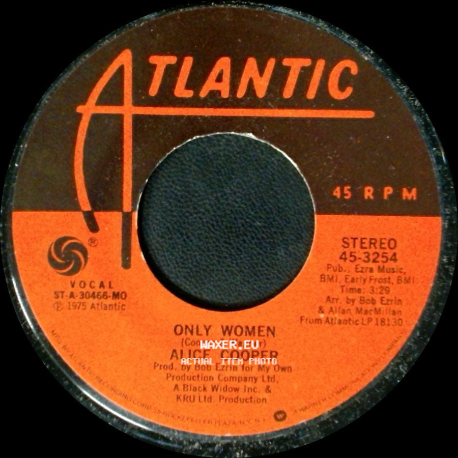 Alice Cooper - Only Women / Cold Ethyl side A