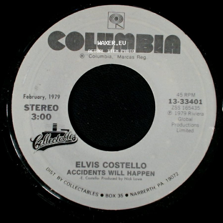 Elvis Costello - Accidents Will Happen / Alison side A