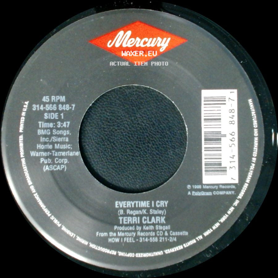 Terri Clark - Everytime I Cry / Till I Get There side A