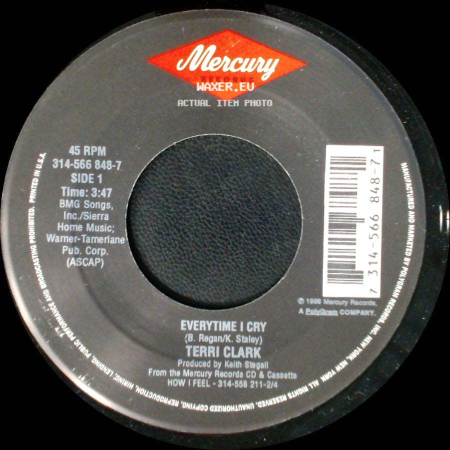 Terri Clark - Everytime I Cry / Till I Get There side A