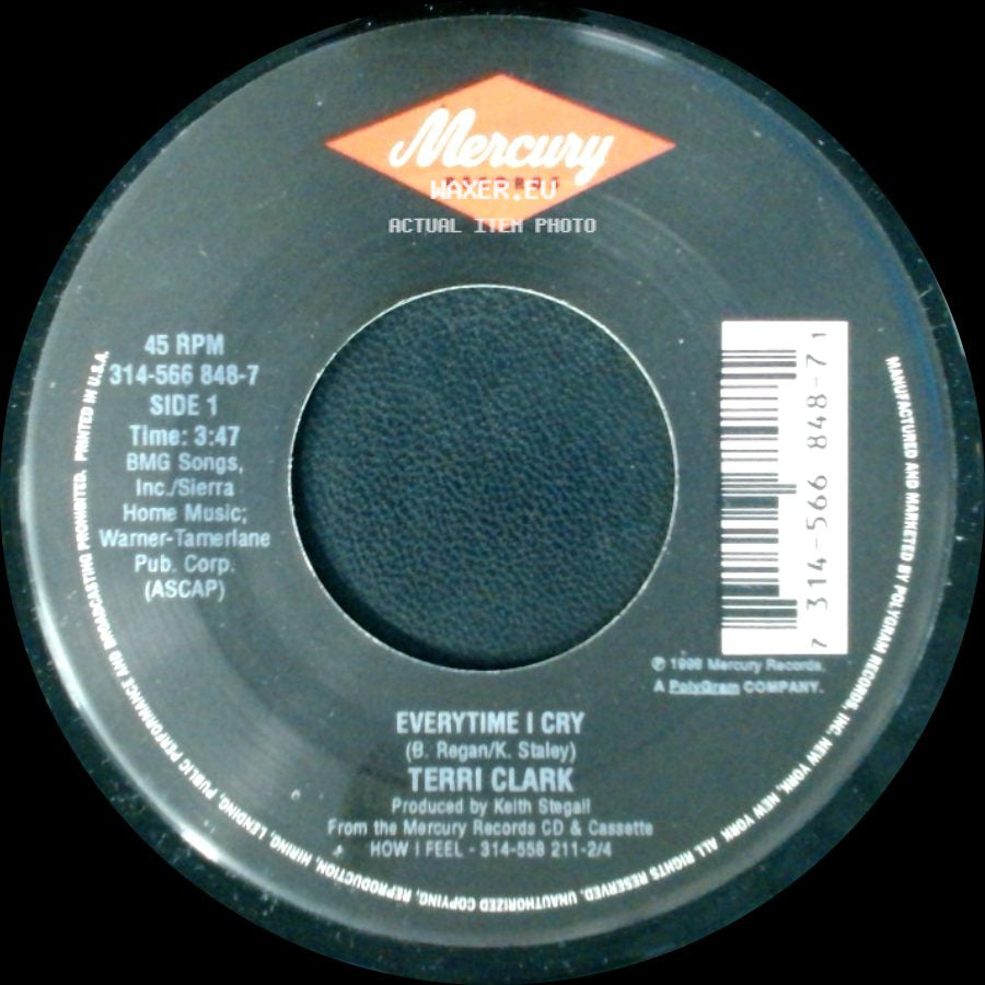 Terri Clark - Everytime I Cry / Till I Get There side A