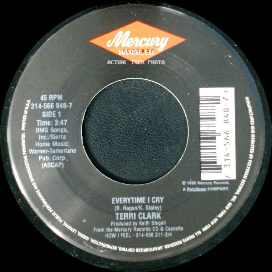 Terri Clark - Everytime I Cry / Till I Get There side A