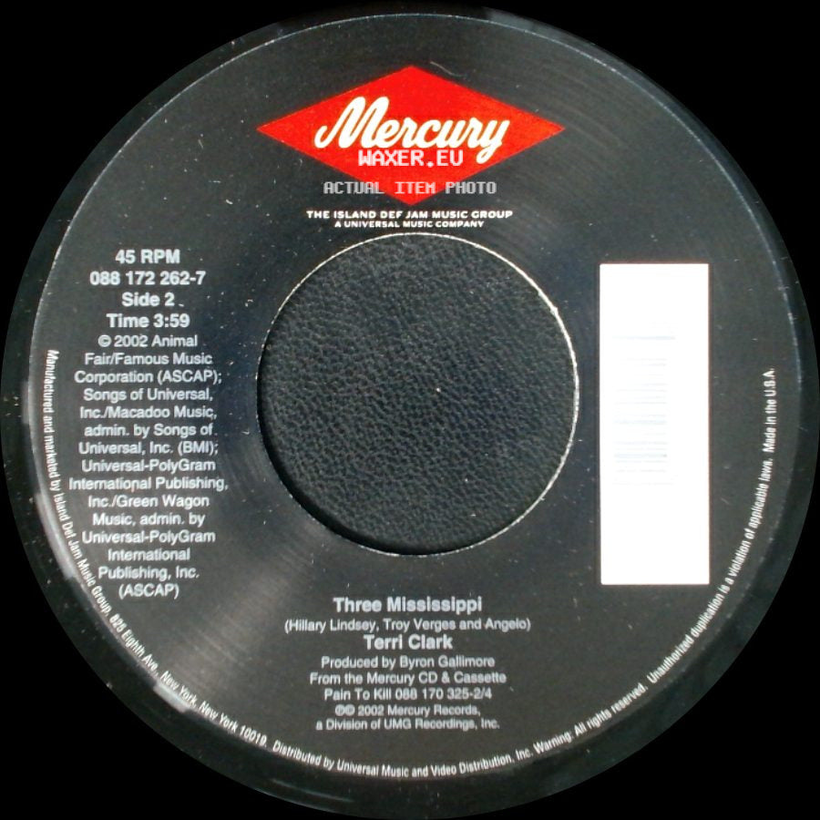 Terri Clark - I Just Wanna Be Mad / Three Mississippi side B