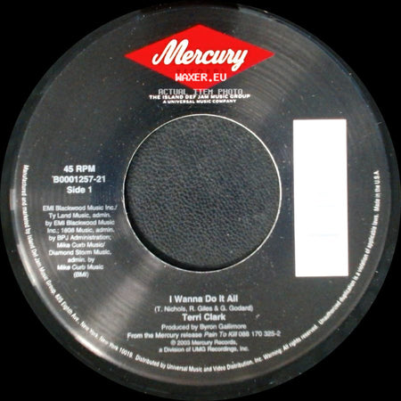 Terri Clark - I Wanna Do It All / Better Than You side A