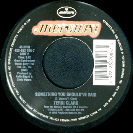Terri Clark - If I Were You / Something You Should've Said side B