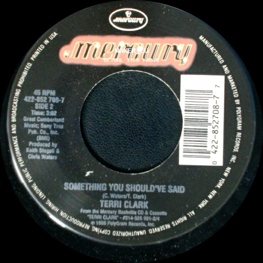 Terri Clark - If I Were You / Something You Should've Said side B