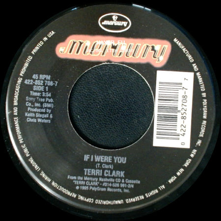 Terri Clark - If I Were You / Something You Should've Said side A