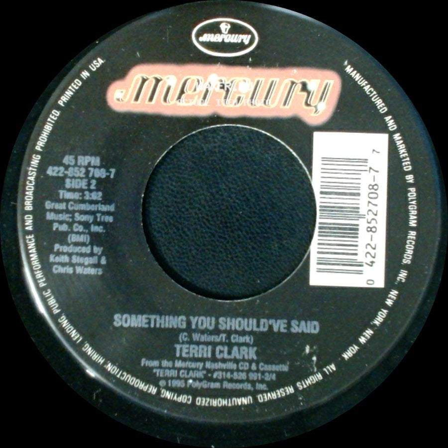 Terri Clark - If I Were You / Something You Should've Said side B