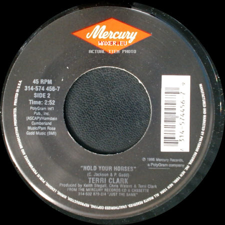 Terri Clark - Just The Same / Hold Your Horses side B