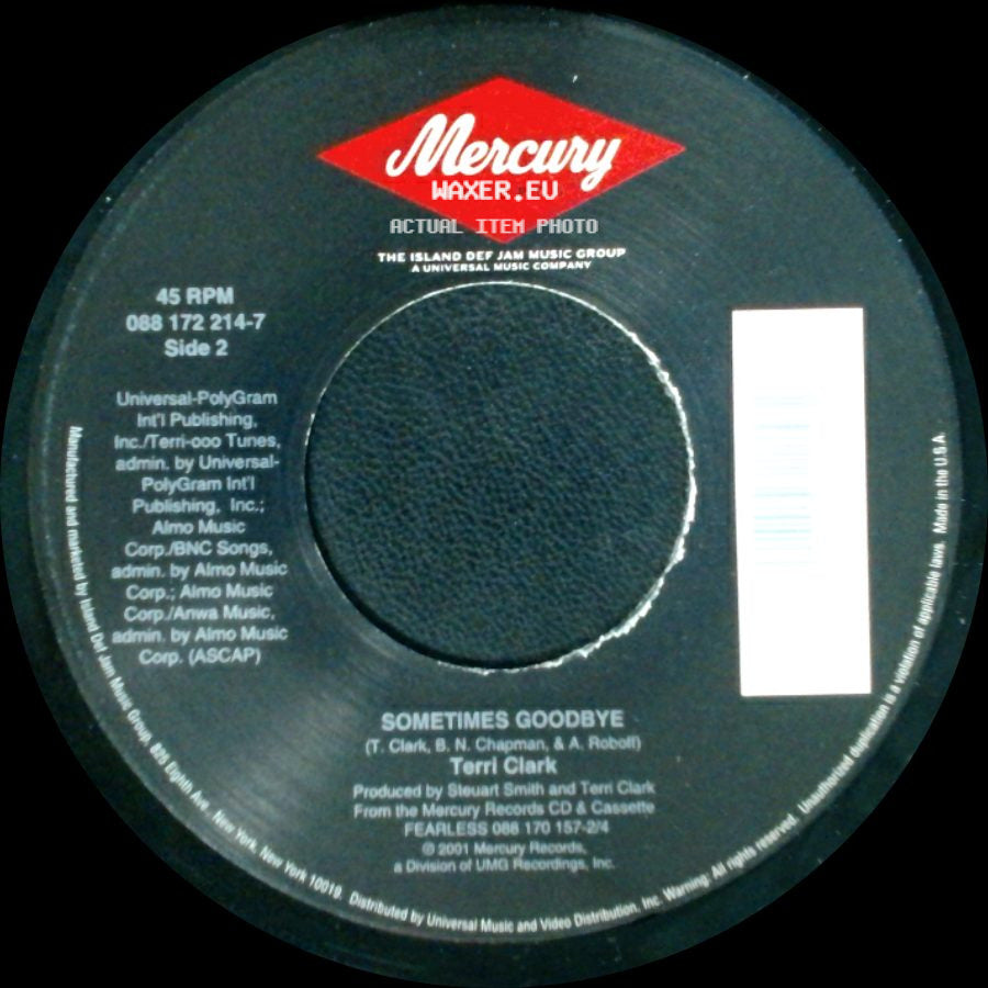 Terri Clark - Getting There / Sometimes Goodbye side B