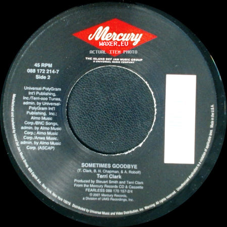 Terri Clark - Getting There / Sometimes Goodbye side B