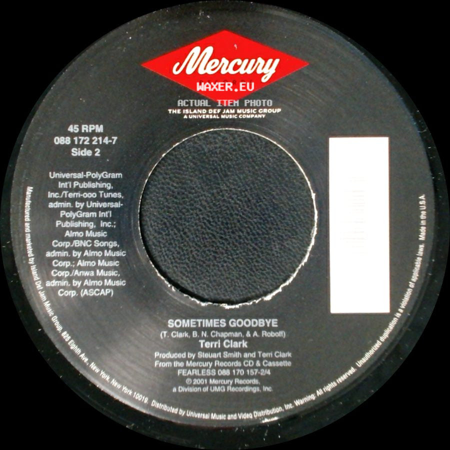Terri Clark - Getting There / Sometimes Goodbye side B