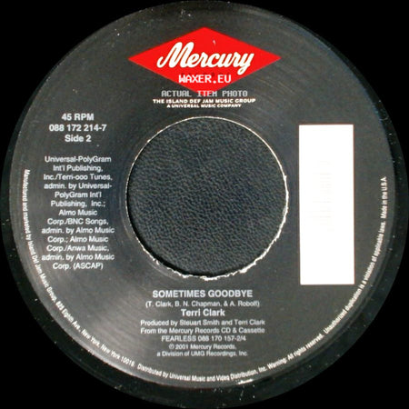 Terri Clark - Getting There / Sometimes Goodbye side B