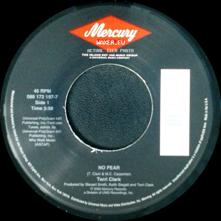 Terri Clark - No Fear / Easy From Now On side A