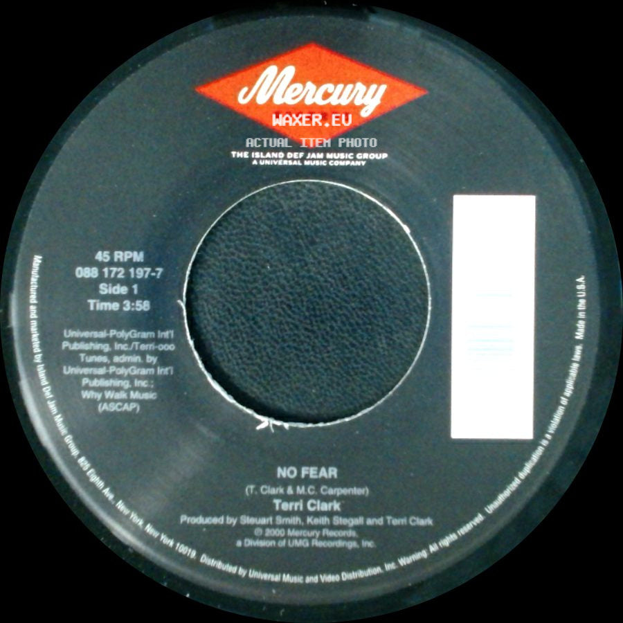 Terri Clark - No Fear / Easy From Now On side A