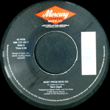 Terri Clark - No Fear / Easy From Now On side B