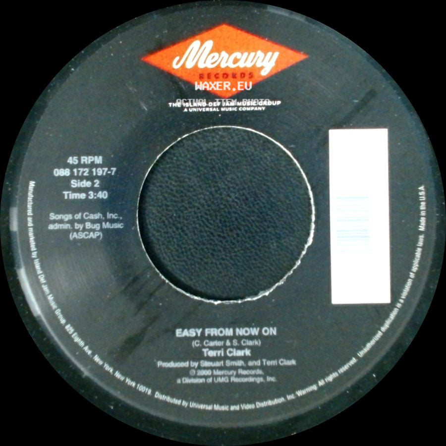 Terri Clark - No Fear / Easy From Now On side B
