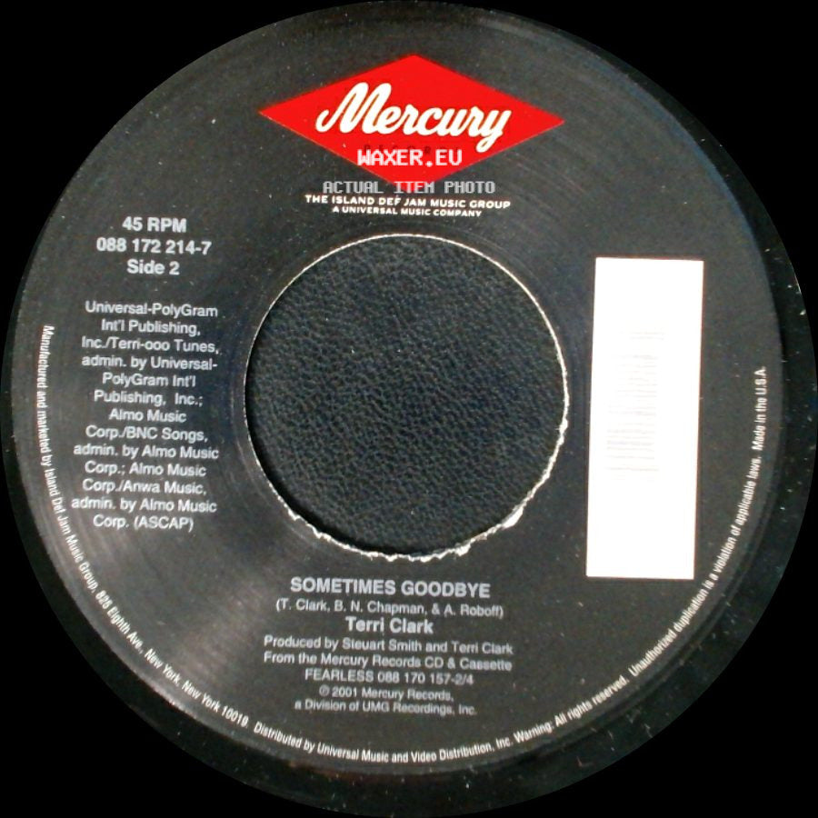Terri Clark - Getting There / Sometimes Goodbye side B