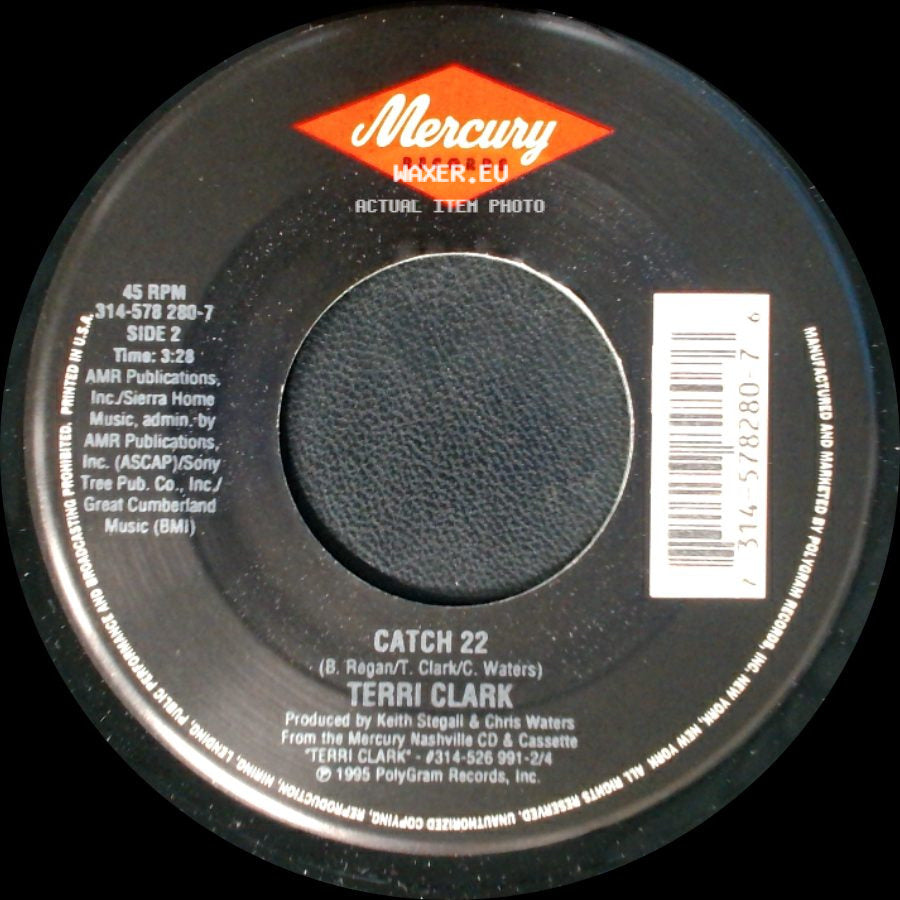 Terri Clark - Suddenly Single / Catch 22 side B
