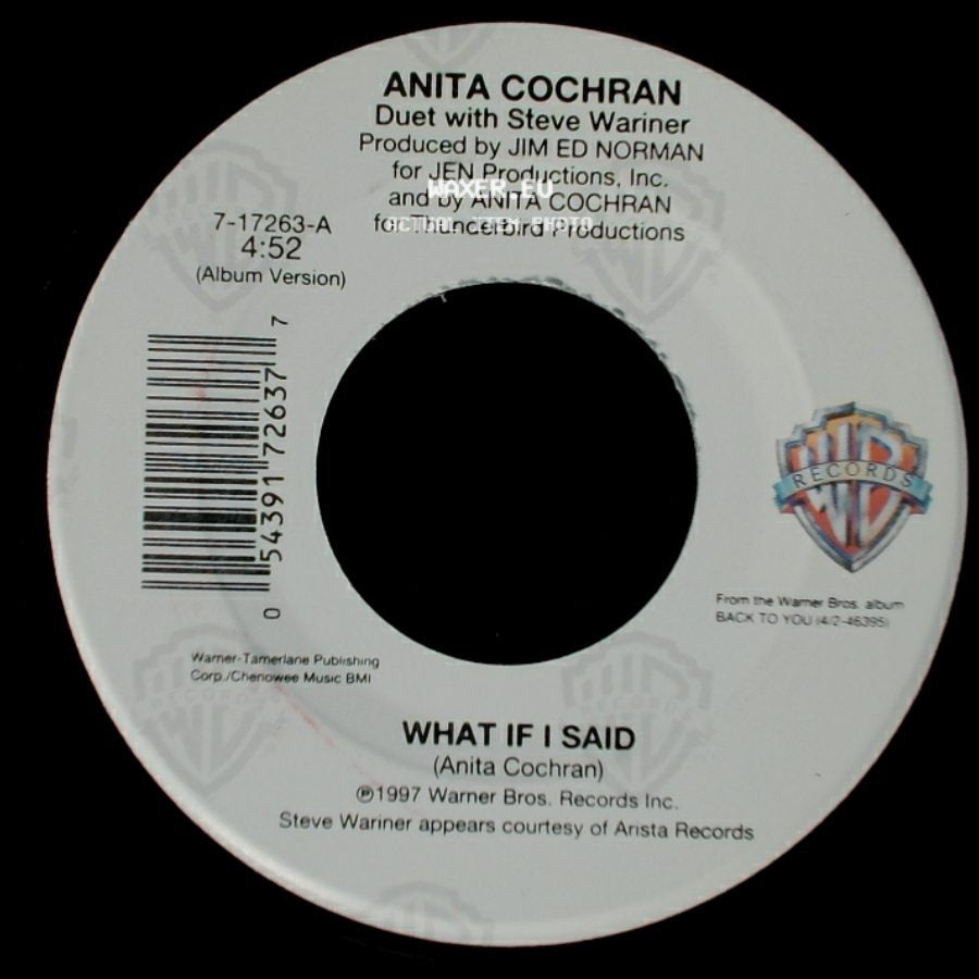 Anita Cochran - Daddy Can You See Me / What If I Said side B