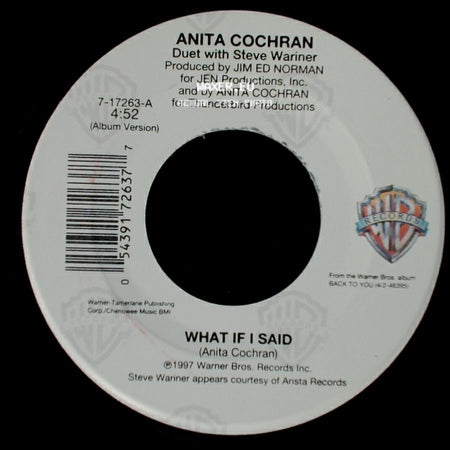 Anita Cochran - Daddy Can You See Me / What If I Said side B