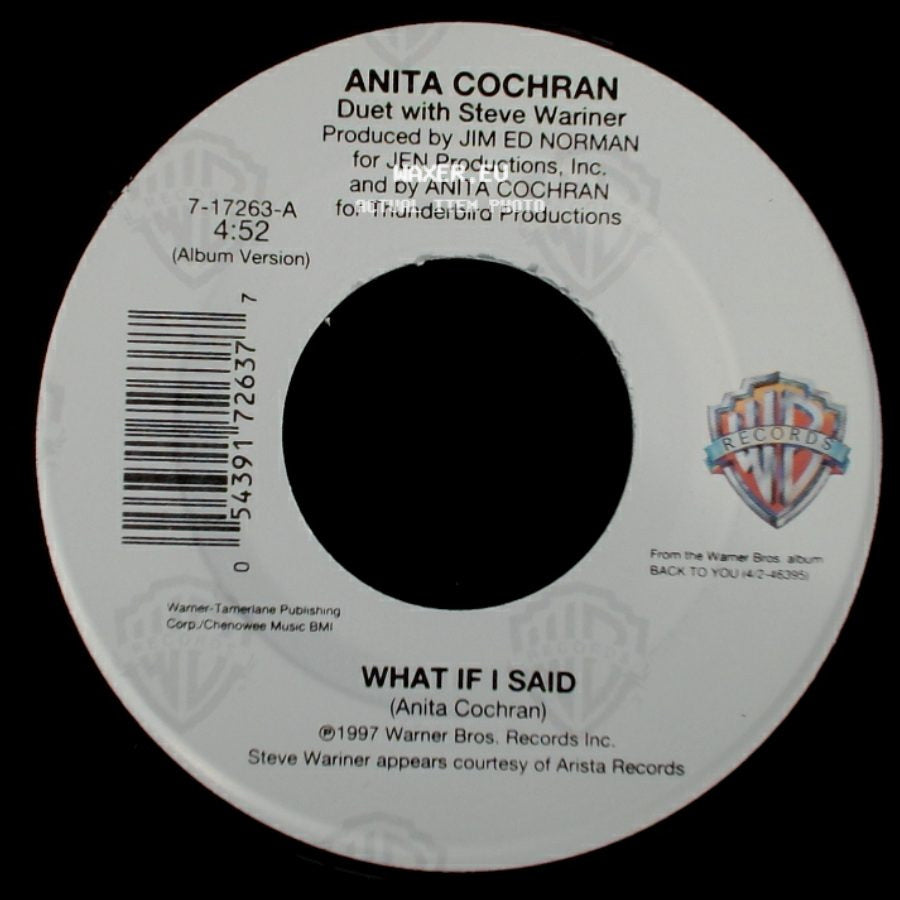 Anita Cochran - Daddy Can You See Me / What If I Said side B