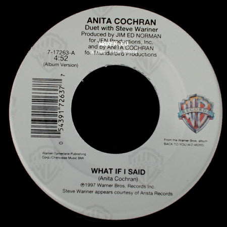 Anita Cochran - Daddy Can You See Me / What If I Said side B