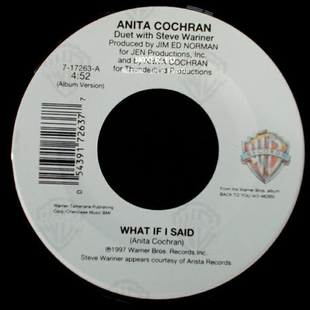 Anita Cochran - Daddy Can You See Me / What If I Said side B