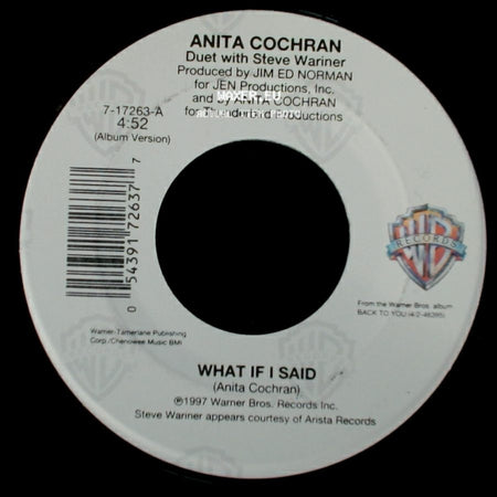 Anita Cochran - What If I Said / Daddy Can You See Me side A