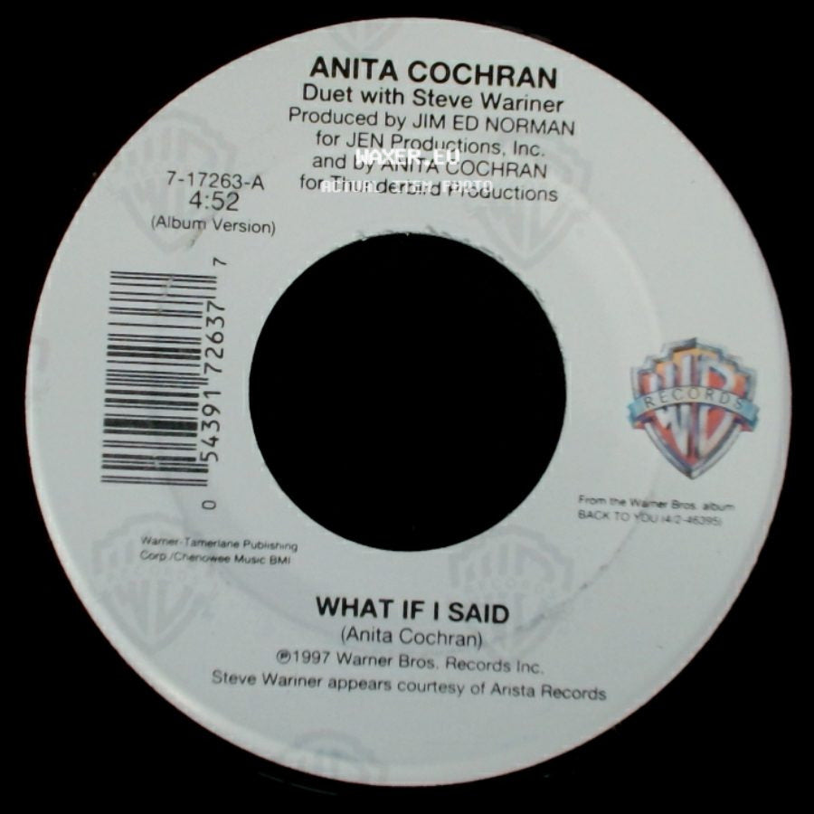 Anita Cochran - Daddy Can You See Me / What If I Said side B