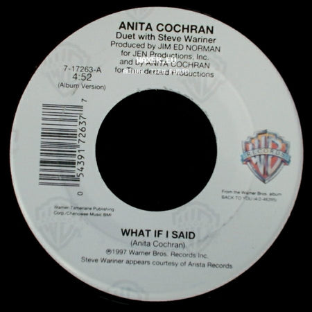 Anita Cochran - Daddy Can You See Me / What If I Said side B