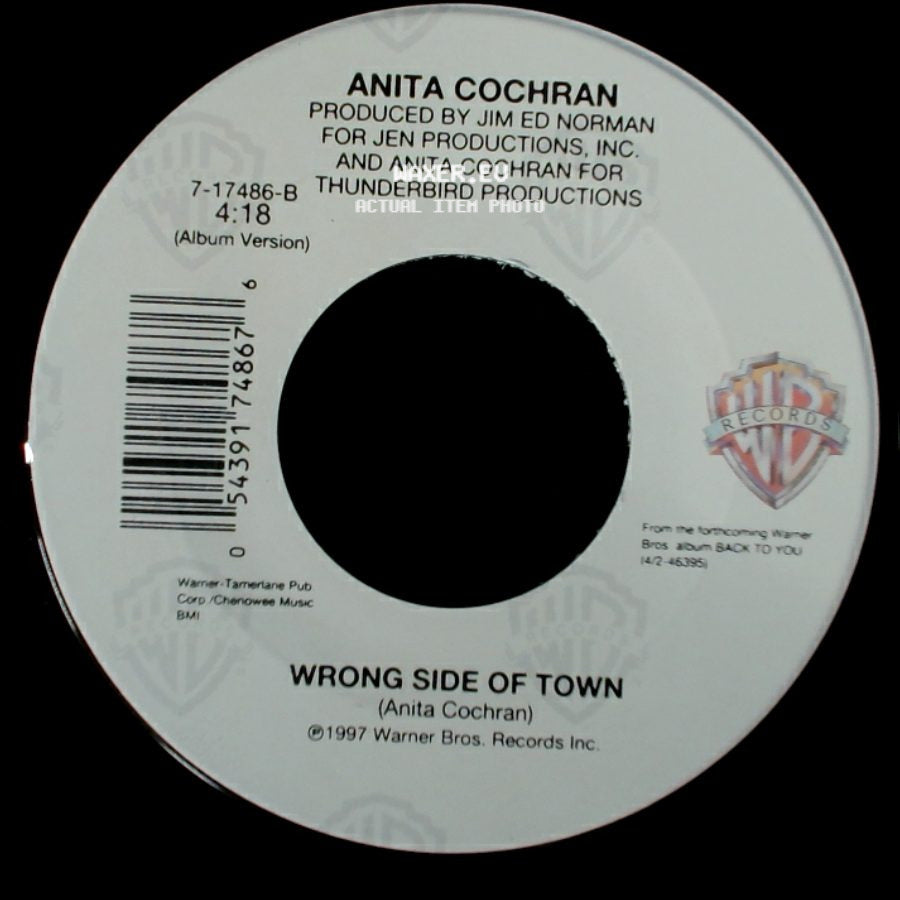 Anita Cochran - I Could Love A Man Like That / Wrong Side Of Town side B