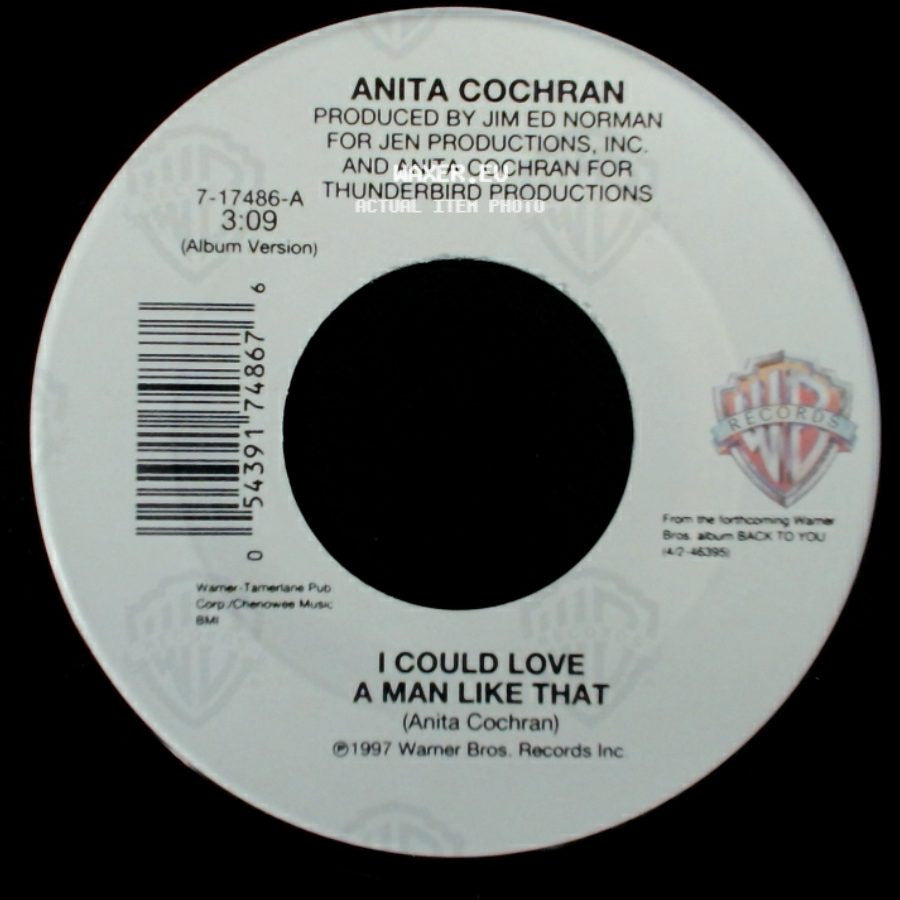 Anita Cochran - I Could Love A Man Like That / Wrong Side Of Town side A