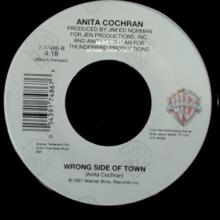 Anita Cochran - I Could Love A Man Like That / Wrong Side Of Town side B