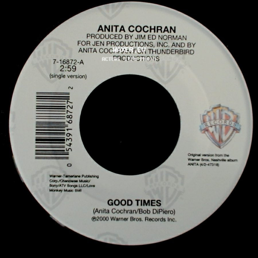 Anita Cochran - Good Times / Girls Like Fast Cars side A